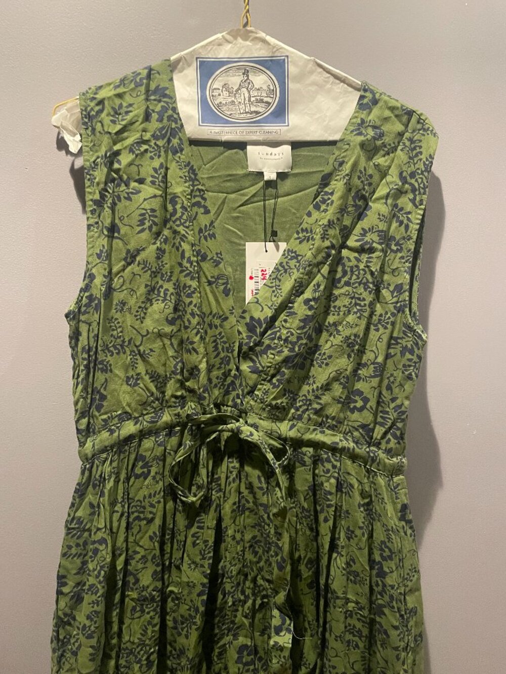 Sundays by Wearsundays Sleeveless Midi Dress, Small, NWT